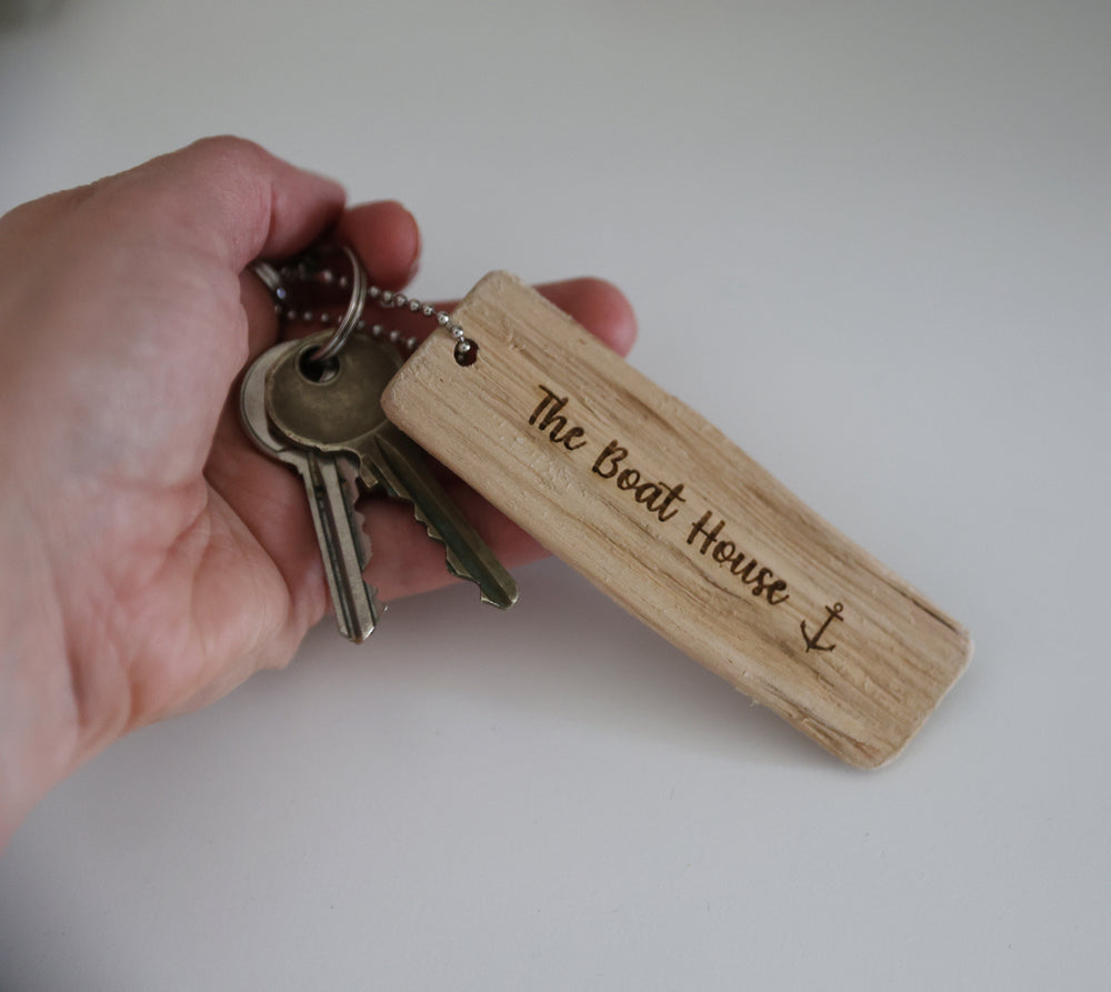 
                  
                    Personalised Driftwood Keyring
                  
                