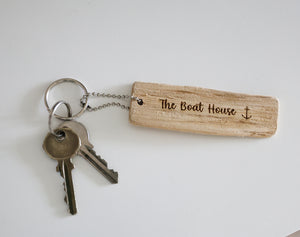 
                  
                    Personalised Driftwood Keyring
                  
                