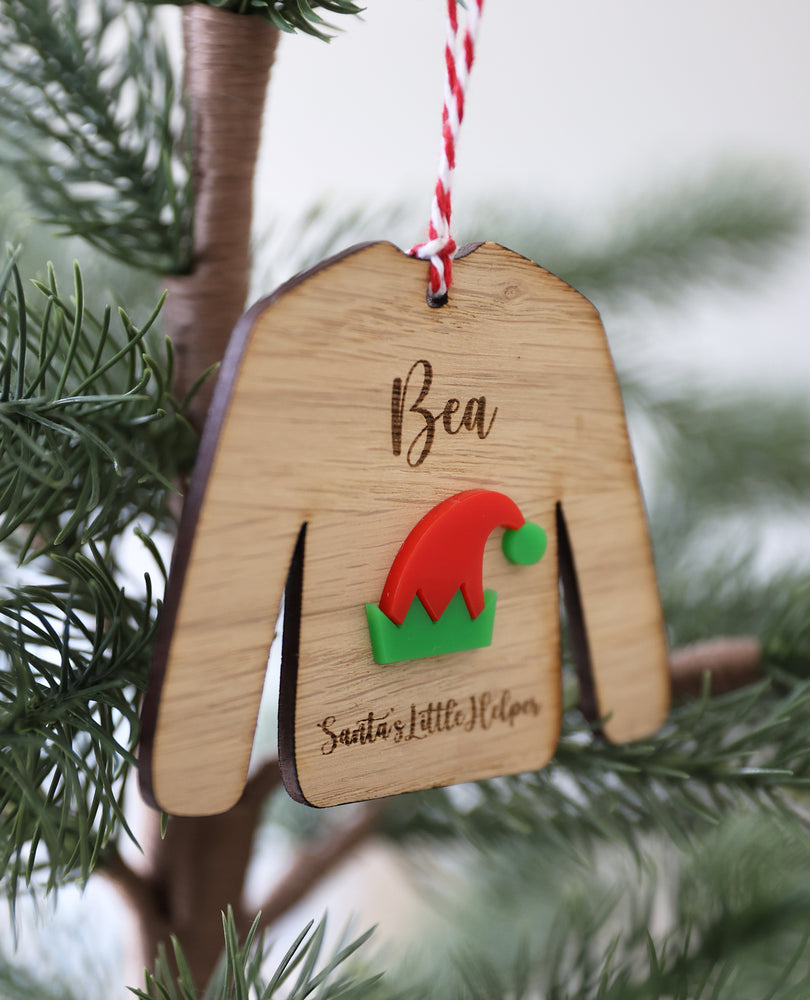 
                  
                    Personalised Christmas Jumper Tree Decoration
                  
                