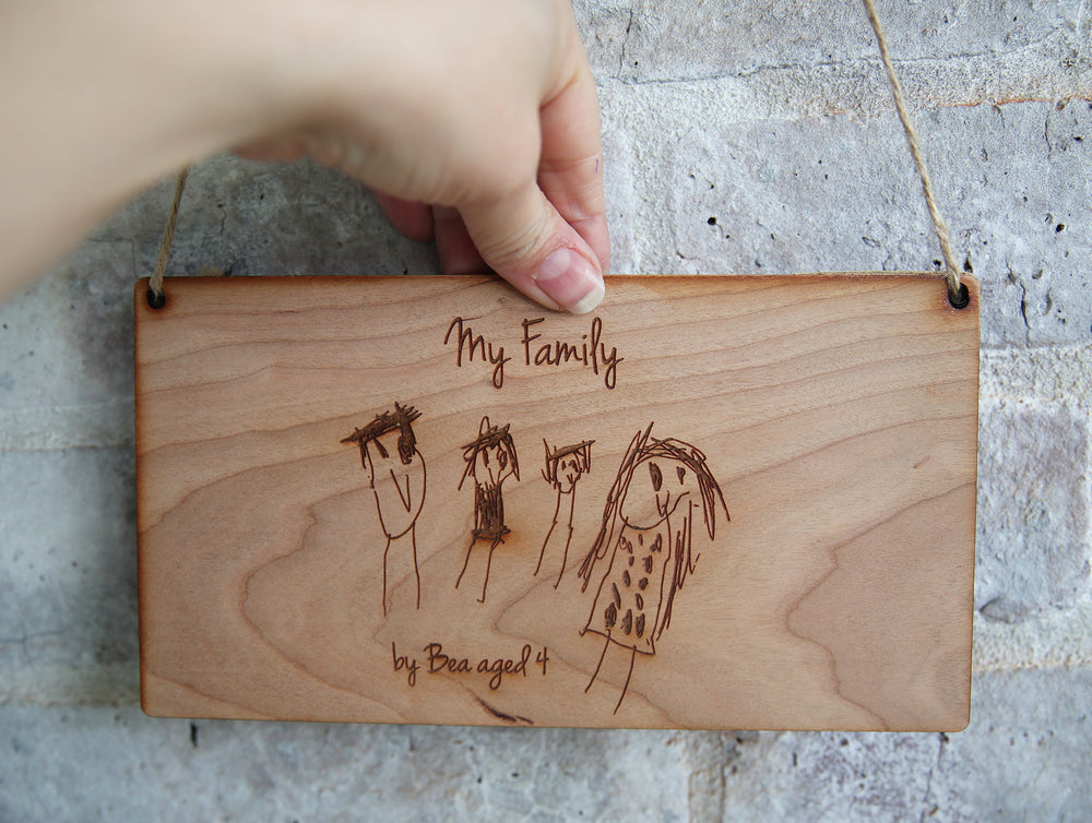 
                  
                    Hand Drawn Family Sign
                  
                