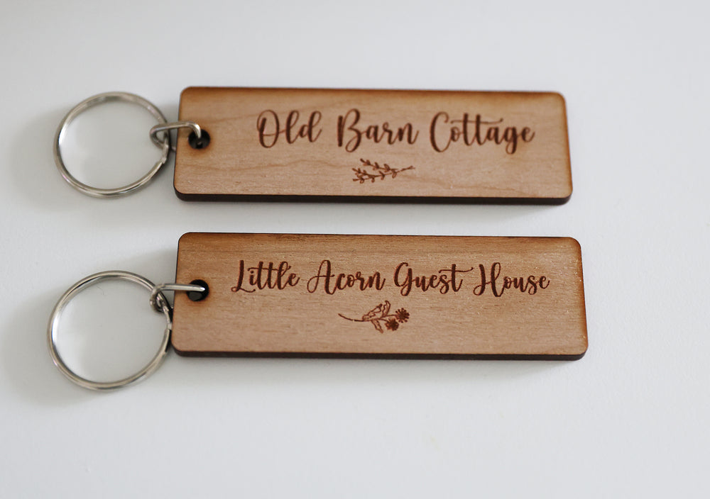 
                  
                    Personalised Guest House Keyring
                  
                