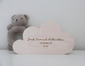 
                  
                    Personalised Freestanding Cloud
                  
                