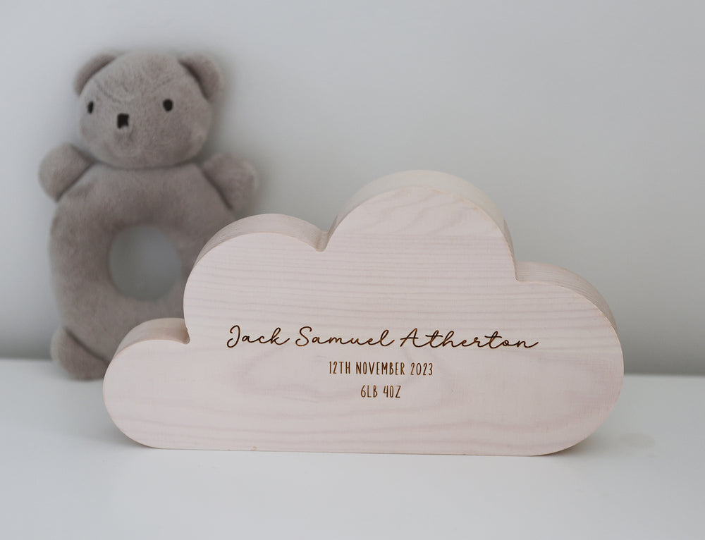 
                  
                    Personalised Freestanding Cloud
                  
                