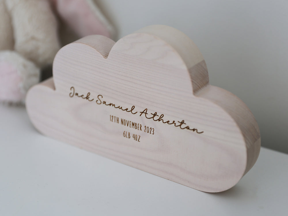 
                  
                    Personalised Freestanding Cloud
                  
                