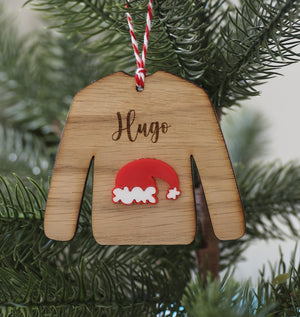 
                  
                    Personalised Christmas Jumper Tree Decoration
                  
                