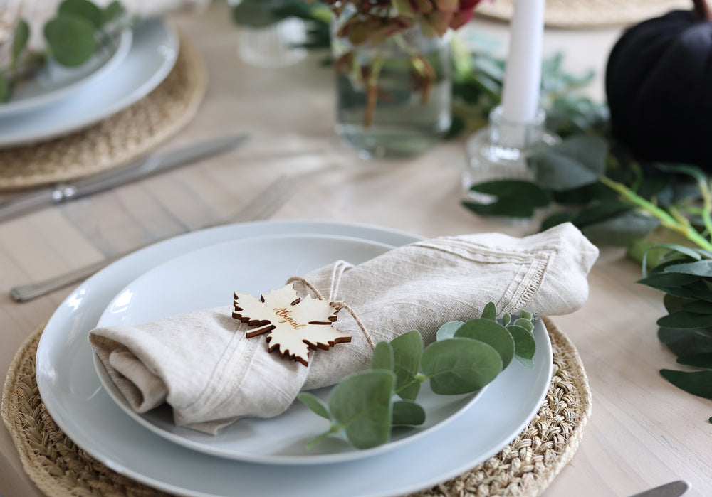 
                  
                    Autumn Leaf Place Setting
                  
                