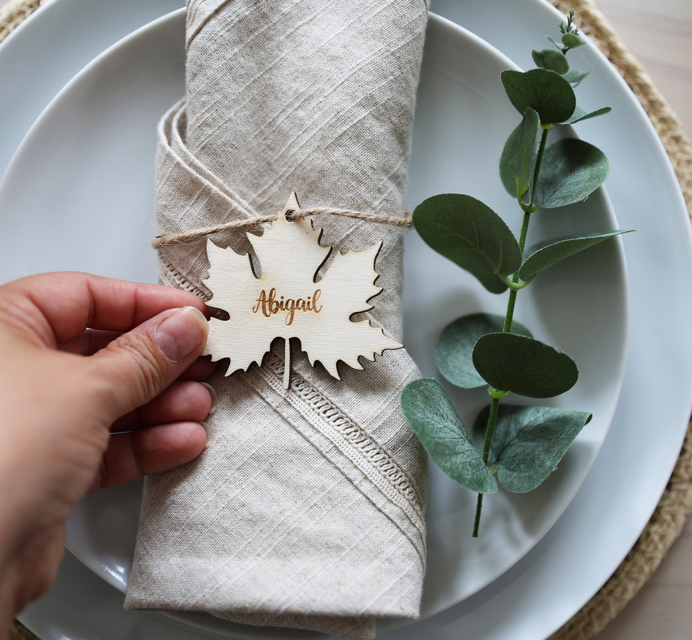 
                  
                    Autumn Leaf Place Setting
                  
                