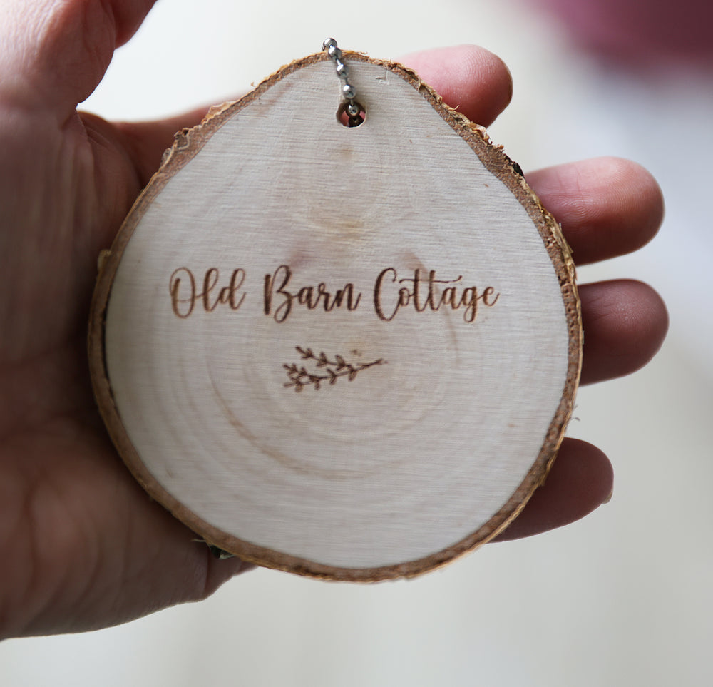 
                  
                    Personalised Log Keyring
                  
                