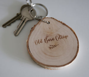 
                  
                    Personalised Log Keyring
                  
                