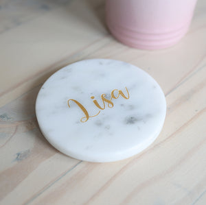 
                  
                    Personalised Marble Coaster
                  
                