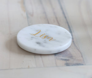 
                  
                    Personalised Marble Coaster
                  
                