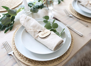 
                  
                    Wooden Pumpkin Place Setting
                  
                