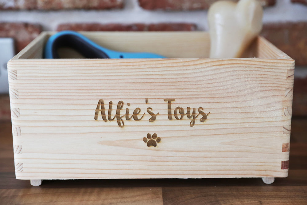 
                  
                    Personalised Pet Crate - Wooden
                  
                