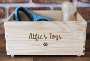 
                  
                    Personalised Pet Crate - Wooden
                  
                