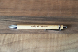 
                  
                    Personalised Couples Pen - Wooden
                  
                