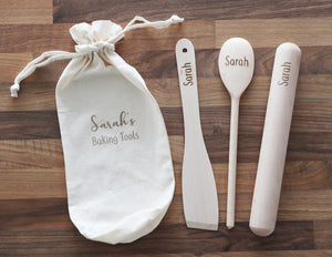 
                  
                    Personalised Baking Set - Wooden
                  
                