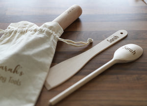 
                  
                    Personalised Baking Set - Wooden
                  
                