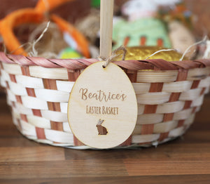 
                  
                    Personalised Easter Tag - Wooden
                  
                