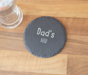 
                  
                    Personalised Beer Coaster - Slate
                  
                