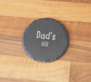 
                  
                    Personalised Beer Coaster - Slate
                  
                