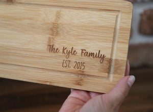 
                  
                    Personalised Chopping Board - Bamboo
                  
                