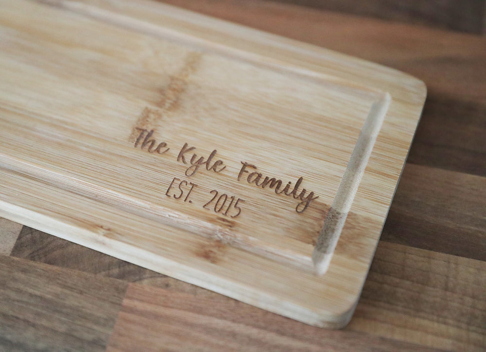 
                  
                    Personalised Chopping Board - Bamboo
                  
                