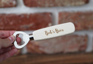 
                  
                    Personalised Bottle Opener - Wooden
                  
                