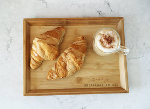 
                  
                    Personalised Breakfast in Bed Tray - Bamboo
                  
                