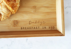 
                  
                    Personalised Breakfast in Bed Tray - Bamboo
                  
                