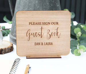 
                  
                    Personalised Guest Book Sign - Rectangular
                  
                