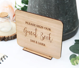 
                  
                    Personalised Guest Book Sign - Rectangular
                  
                