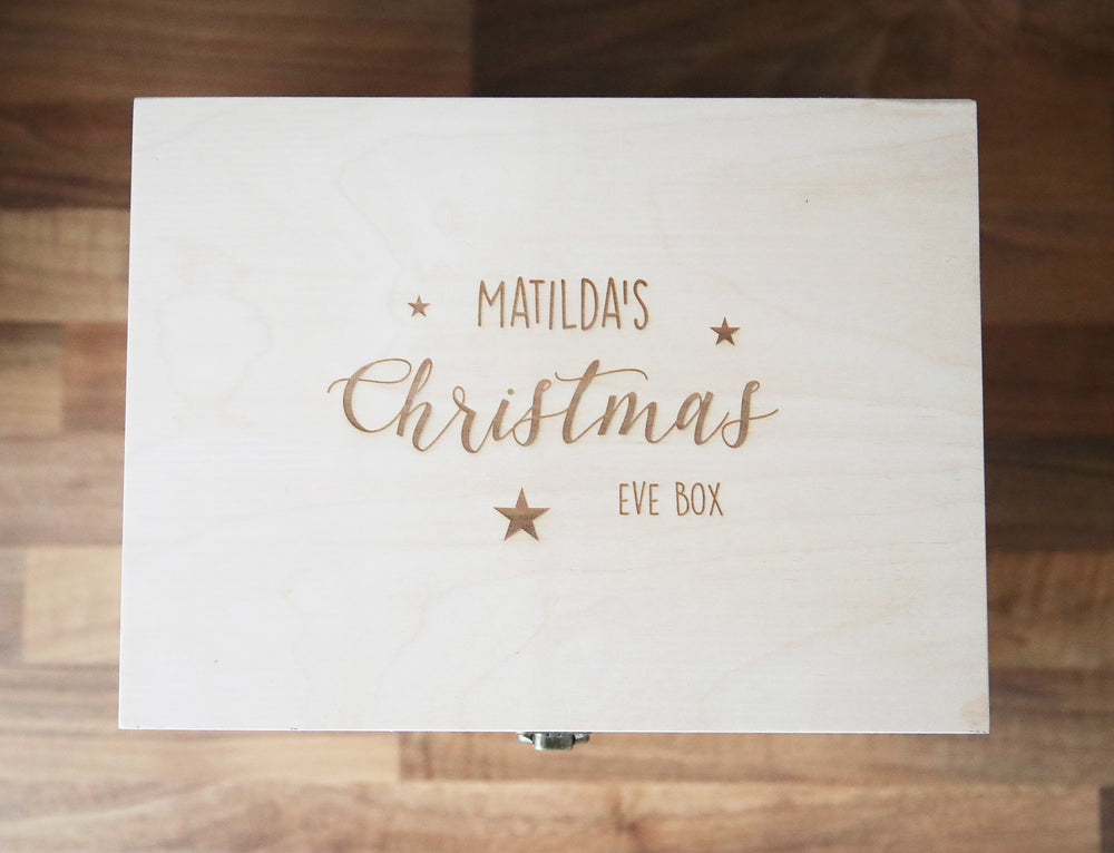 
                  
                    Personalised Christmas Eve Box - Wooden
                  
                