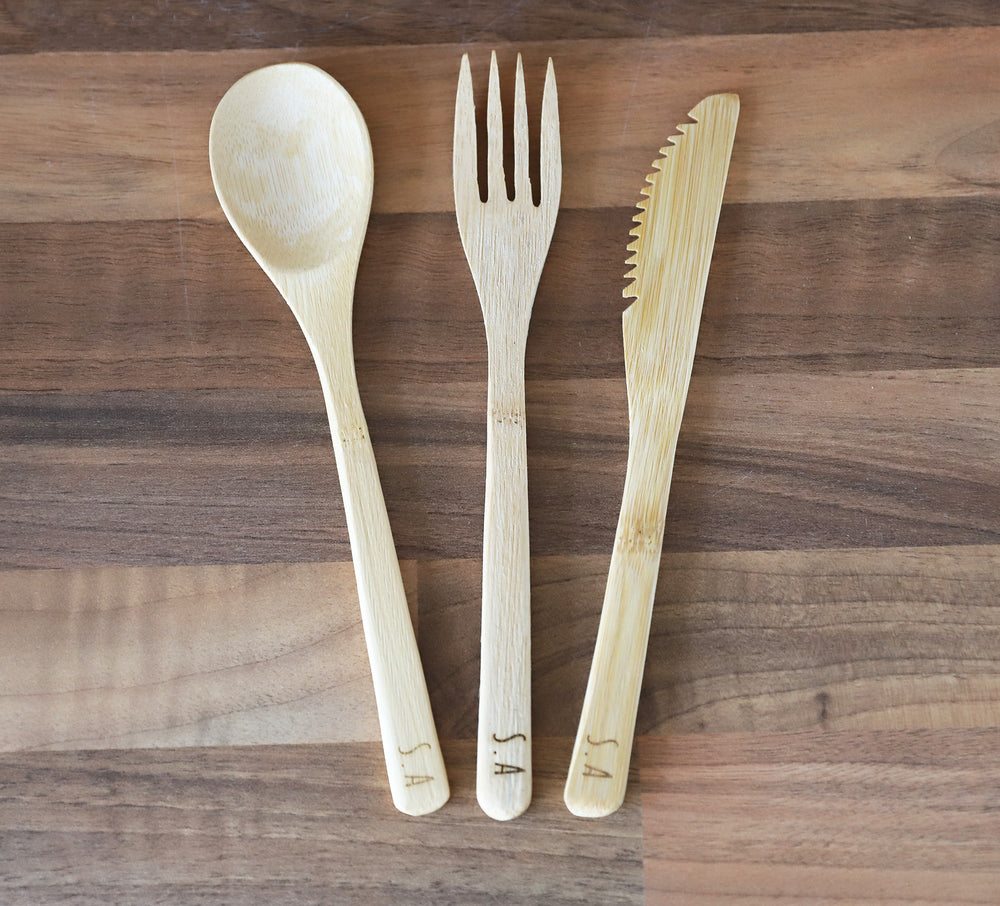 
                  
                    Personalised Cutlery - Bamboo
                  
                