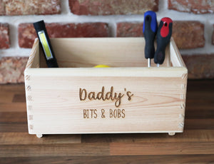 
                  
                    Personalised "Bits & Bobs" Crate - Wooden
                  
                