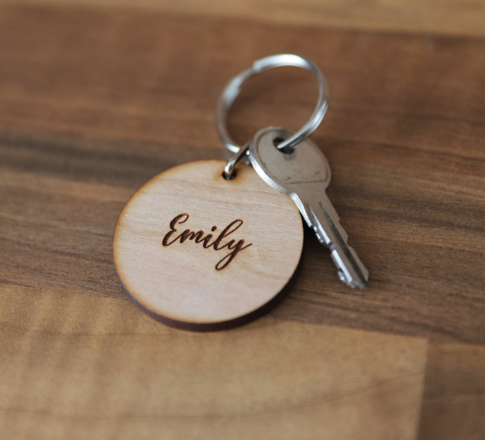 
                  
                    Personalised Keyring - Wooden
                  
                