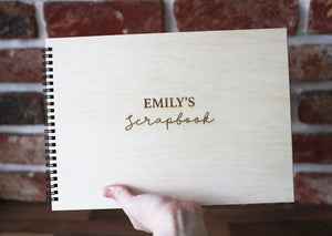 
                  
                    Personalised Scrapbook - Wooden
                  
                