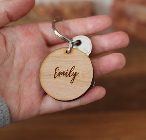 
                  
                    Personalised Keyring - Wooden
                  
                