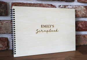 
                  
                    Personalised Scrapbook - Wooden
                  
                