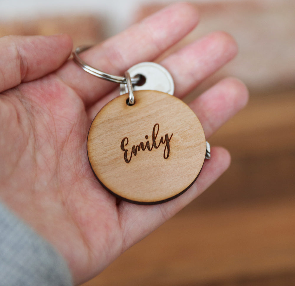 
                  
                    Personalised Keyring - Wooden
                  
                