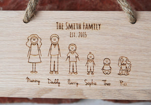 
                  
                    Personalised Family Sign
                  
                