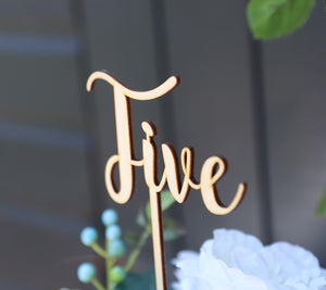 
                  
                    Wedding Table Numbers - Wooden
                  
                