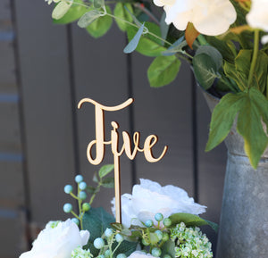 
                  
                    Wedding Table Numbers - Wooden
                  
                