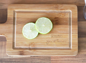 
                  
                    Personalised Gin Chopping Board - Bamboo
                  
                