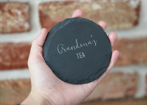 
                  
                    Personalised Tea or Coffee Coaster - Slate
                  
                