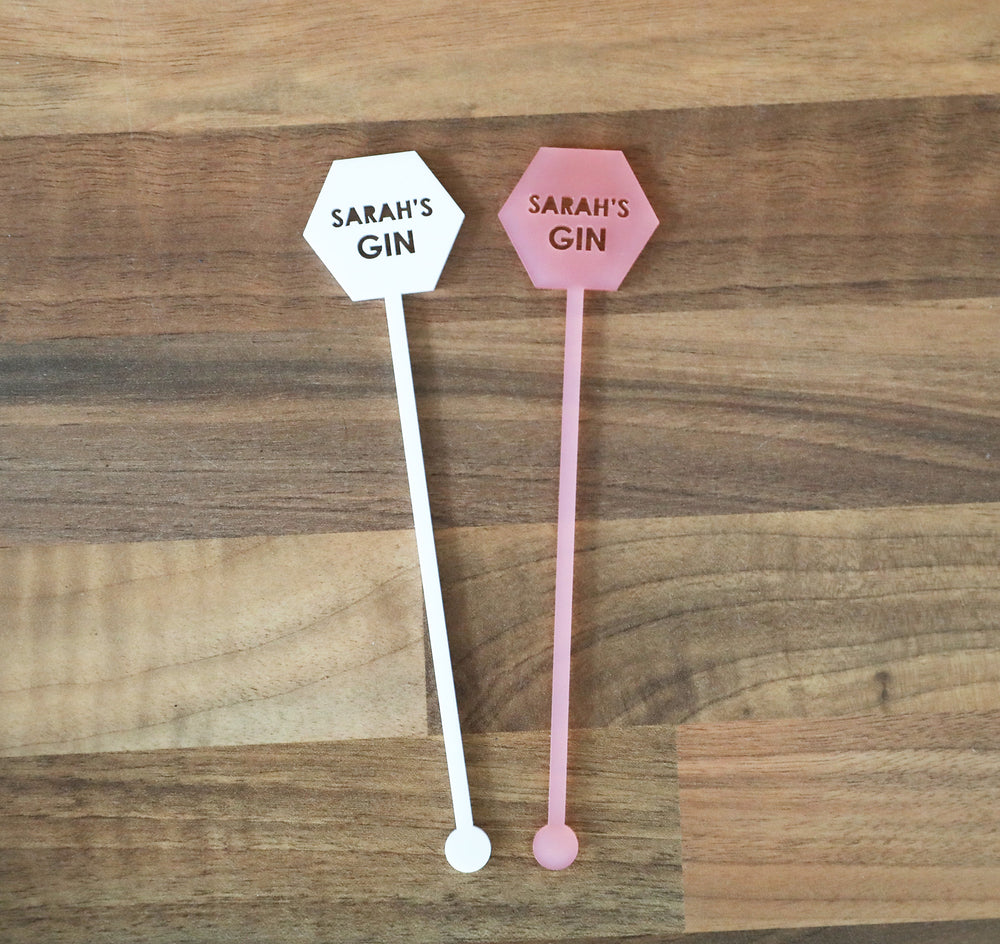 
                  
                    Personalised Gin Drink Stirrer
                  
                