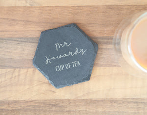 
                  
                    Personalised Teacher Tea Coaster Slate
                  
                