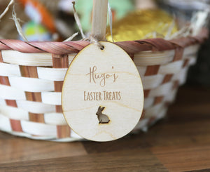 
                  
                    Personalised Easter Tag - Wooden - Design 2
                  
                