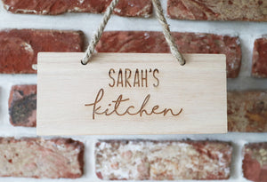 
                  
                    Personalised Kitchen Sign
                  
                