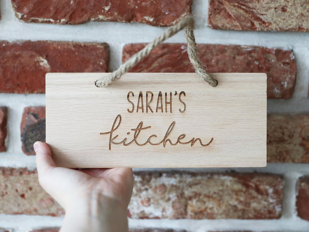 
                  
                    Personalised Kitchen Sign
                  
                