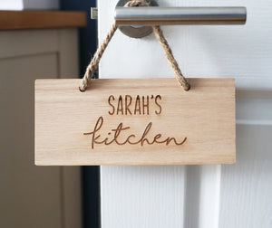 
                  
                    Personalised Kitchen Sign
                  
                